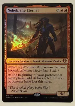 Neheb, the Eternal Foil - Mythic - Commander Masters MTG - Image 1
