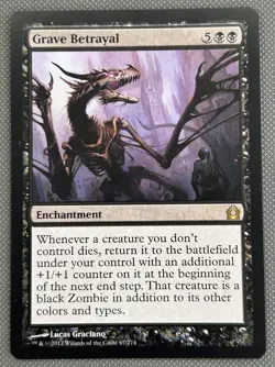 MTG Grave Betrayal ** Return to Ravnica ** English NM - Image 1