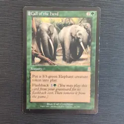 Call of the Herd Odyssey MP English Regular MTG - Image 1