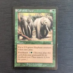 Call of the Herd Odyssey MP English Regular MTG - Image 3