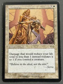 MTG Worship - Urza's Saga - LP - Image 1