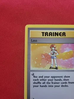 Pokemon: Lass #75/102 Base Set 1999 Rare Non-holo Vintage WOTC - NM / LP - T21 - Image 4