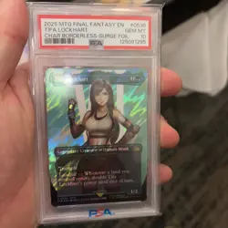 Tifa Lockhart (Borderless) Final Fantasy Surge Foil PSA 10 🔥 Magic - Image 1