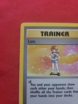 Pokemon: Lass #75/102 Base Set 2 1999 Rare Non-holo Vintage WOTC - LP - T50 (2) - Image 4