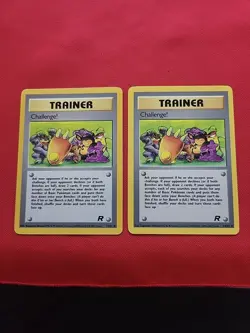 Pokemon: Challenge! #74/82 Team Rocket 2000 WOTC - NM / LP - T113 (2 Cards) - Image 1