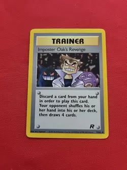Pokemon: Imposter Oak's Revenge #76/82 Team Rocket 2000 WOTC - NM+ / LP - T116 - Image 3
