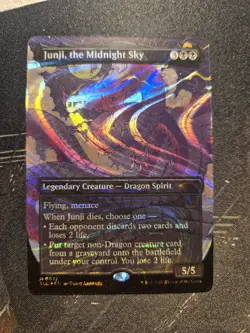 Mtg Magic Secret Lair Encyclopedia Junji, The Midnight Sky Halo Foil - Image 1