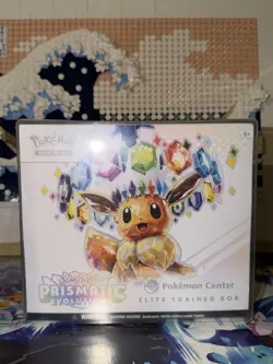 Prismatic Evolutions Pokemon Center ETB Elite Trainer Box SEALED ✅ W/Prot. Case - Image 1
