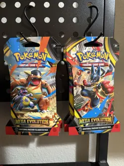 Pokemon TCG Mega Evolution Booster Packs Lot of 6 BRAND NEW FACTORY SEALED - Image 1