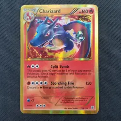 Pokemon Black & White Plasma Storm Charizard Secret Rare HP Damage - Image 1