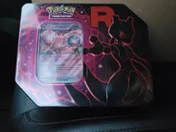 Pokemon Destined Rivals Team Rocket Tin - Mewtwo EX - NEW Sealed - Image 1