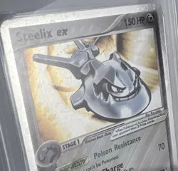 STEELIX EX #109/115 2005 Pokemon Ex Unseen Forces PSA 7 NM - Image 3