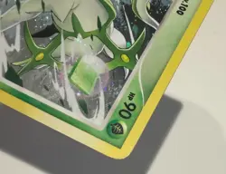 2009 Pokemon Arceus AR2 Platinum Holo Rare Swirl MP (See Desc) - Image 5