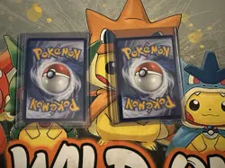 Mewtwo 052 & Mew ex 053 Pokemon TCG 151 Black Star Promo Full Art Near Mint/NM - Image 2