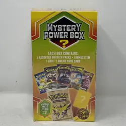 2020 Pokemon Mystery Power Box 1:5 Chase Vintage Factory Sealed Ships Fast - Image 2