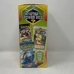 2020 Pokemon Mystery Power Box 1:5 Chase Vintage Factory Sealed Ships Fast - Image 4