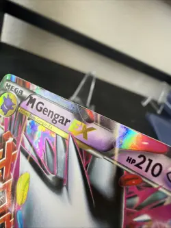 Pokemon TCG Mega M Gengar EX XY166 Black Star Promo Ultra Rare - Image 3