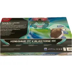 Pokemon TGC: Venusaur ex and Blastoise ex Premium Collection GameStop IN HAND - Image 2