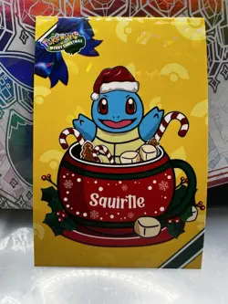 Pokemon Merry Christmas Card Database Squirtle - Image 1