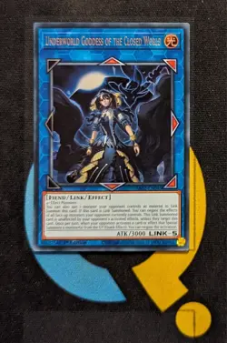 RA02-EN045 Underworld Goddess of the Closed World Ultra Rare 1st Edition YuGiOh - Image 1