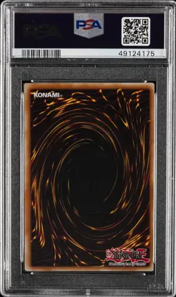 2005 YU-GI-OH! FET-FLAMING ETERNITY 1ST ED #EN041 METEOR OF DESTRUCTION PSA 7 - Image 2