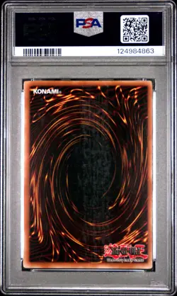 2005 YU-GI-OH! FET-FLAMING ETERNITY 1ST ED #EN043 SPIRAL SPEAR STRIKE PSA 8 - Image 2