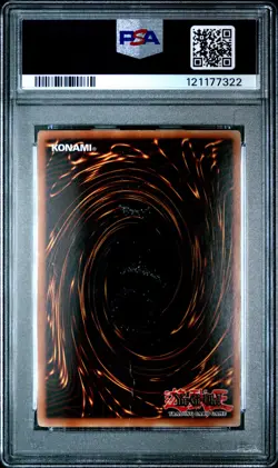 2005 YU-GI-OH! STRUCTURE DECK DRAGON'S ROAR RED-EYES DARKNESS DRAGON PSA 3 - Image 2