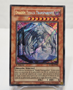 SPANISH Clear Vice Dragon SOVR-SP098 EN098 Secret Rare 1st Edition Yugioh 7942 - Image 1