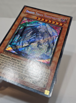 SPANISH Clear Vice Dragon SOVR-SP098 EN098 Secret Rare 1st Edition Yugioh 7942 - Image 2