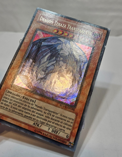 SPANISH Clear Vice Dragon SOVR-SP098 EN098 Secret Rare 1st Edition Yugioh 7942 - Image 3