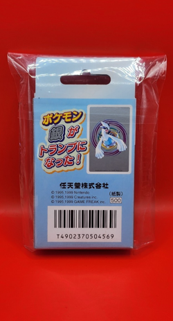 Pokemon Playing Cards Poker Decks Silver Lugia Nintendo 1999 Sealed New - Image 2