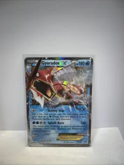 Pokemon TCG XY Breakpoint Gyarados EX Ultra Rare Holo Card 26/122 - Image 1
