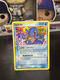 Pokemon TCG Crystal Guardians - Squirtle #64/100 - Non Holo Common Card - Image 1