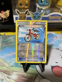 Bicycle Pokemon Uncommon Reverse Holo Card 117/135 BW Plasma Storm - Image 1