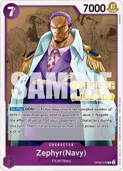 Zephyr (Navy) (Judge Pack Vol. 4) [One Piece Promotion Cards] - Image 1