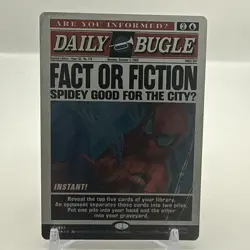 Fact or Fiction Foil Marvel's Spider-Man: Secret Lair 1995 - Image 1