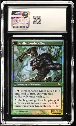 WOLFBITTEN CAPTIVE Dark Ascension Foil Rare CGC 10 Gem Mint MTG [Nostalgium] - Image 2
