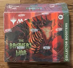 MTG The Brothers' War Collector Booster Box - New, Sealed! - Image 1