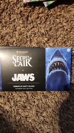 Magic The Gathering Jaws Secret Lair Foil - Sealed MTG - Image 1