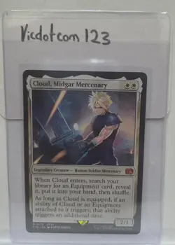 Cloud, Midgard Mercenary - #010 Regular- MTG Final Fantasy - Mythic - Image 1