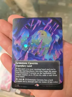 Gemstone Caverns (0151) (Borderless) (Galaxy Foil) Edge of Eternities - Image 1