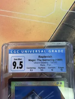 Urza's Destiny Replenish FOIL 9.5 Magic MTG - Image 4