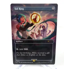 Secret Lair Hatsune Miku SOL RING Non Foil Borderless - Image 1