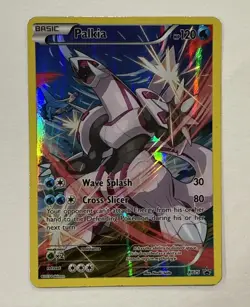 Pokemon TCG Palkia XY75 Full Art Holo Card EX Black Star Promo NM - Image 2