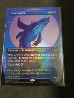 Starwinder - Borderless - Foil - Rare - MtG - EOE - MT/NM Pack Fresh!! - Image 1