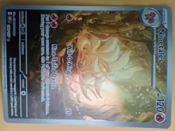 Ninetales 199/197 Pokemon TCG S&V Obsidian Flames Holo Illustration Rare Card - Image 1