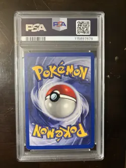 Pokemon TCG Giovanni's Gyarados Holo Swirl 5/132 Gym Challenge PSA 5 - Image 2