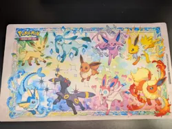 Pokemon TCG Super Prismatic Evolutions Play Mat SPC Super Premium - NO BOX! - Image 1