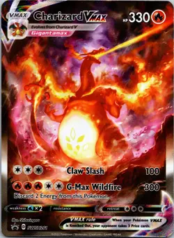 Charizard Vmax SWSH261 Black Star Promo Near Mint Holo Pokemon - Image 1