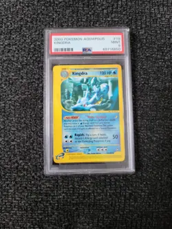 Pokemon Aquapolis Set Regular Finish Kingdra eReader 19/147 - PSA 9! PK584 - Image 1